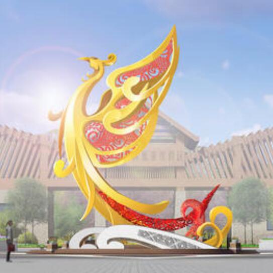 不銹鋼鳳凰雕塑-鳳凰雕塑價(jià)格-鳳凰雕塑廠家