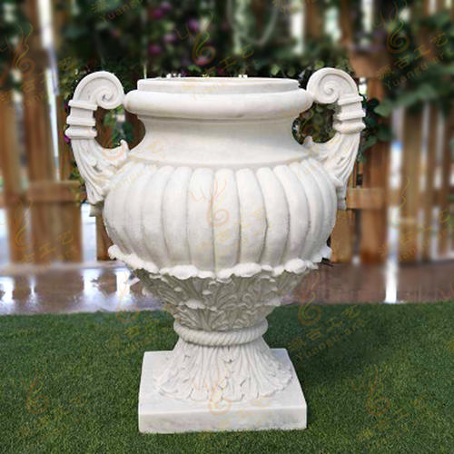 花盆雕塑-曲陽(yáng)花盆-魚(yú)缸雕塑-石桌雕刻-荷花