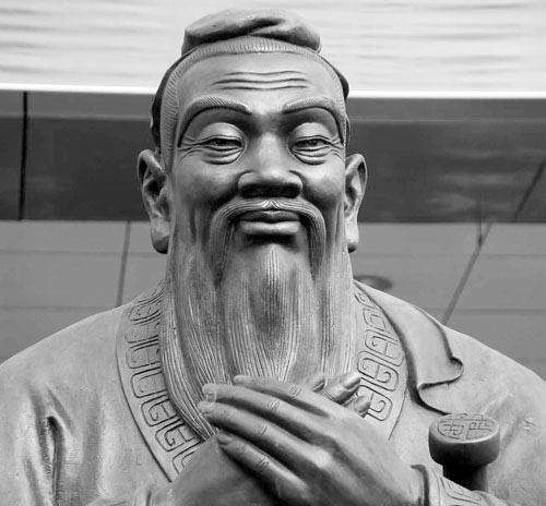 5米孔子雕像-學(xué)校孔子雕塑-校園文化孔圣人雕像